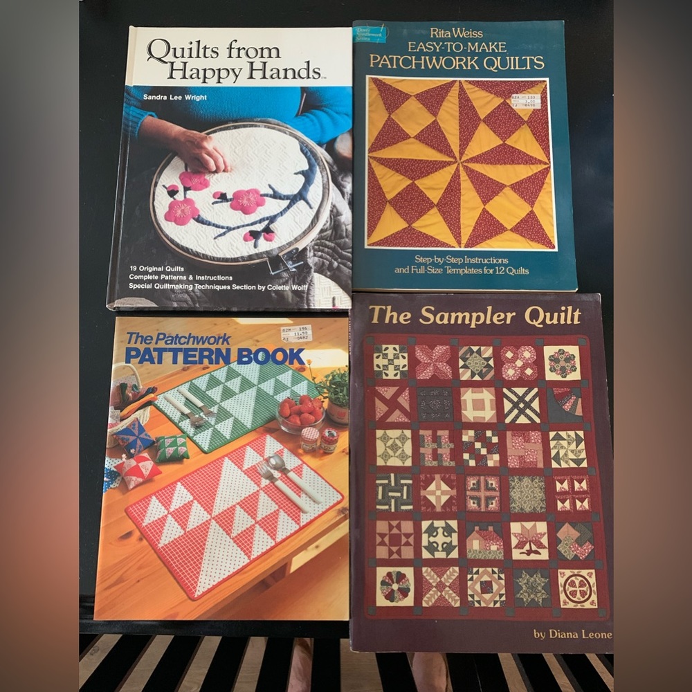 4 quilting books